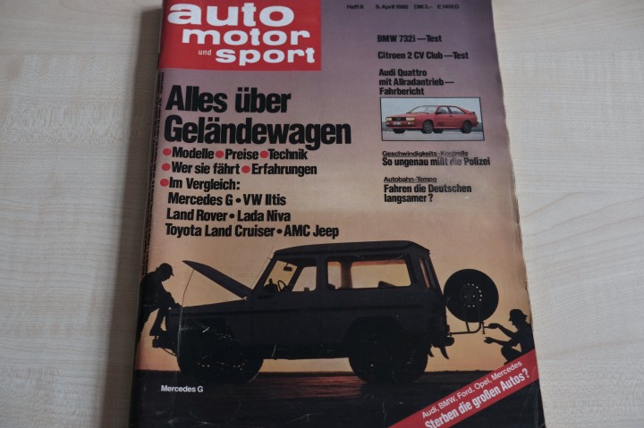 Auto Motor und Sport 08/1980